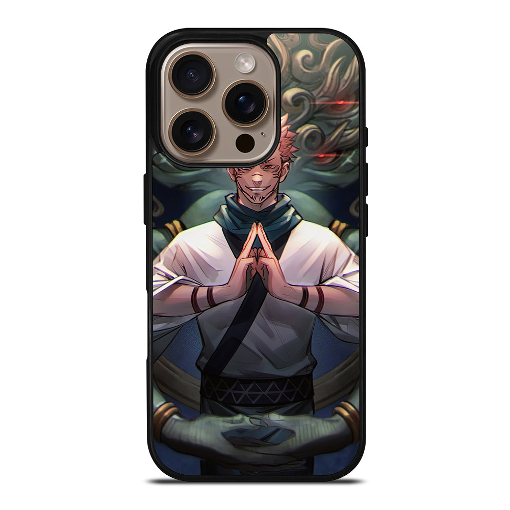 SUKUNA JUJUTSU KAISEN ART iPhone 16 Pro Case Cover