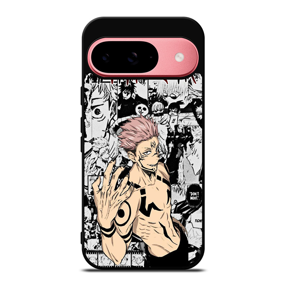 SUKUNA JUJUTSU KAISEN MANGA Google Pixel 9 Case Cover