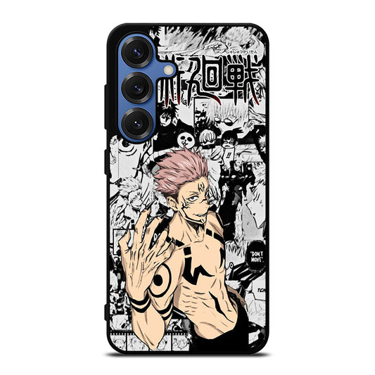 SUKUNA JUJUTSU KAISEN MANGA Samsung Galaxy S25 Case Cover