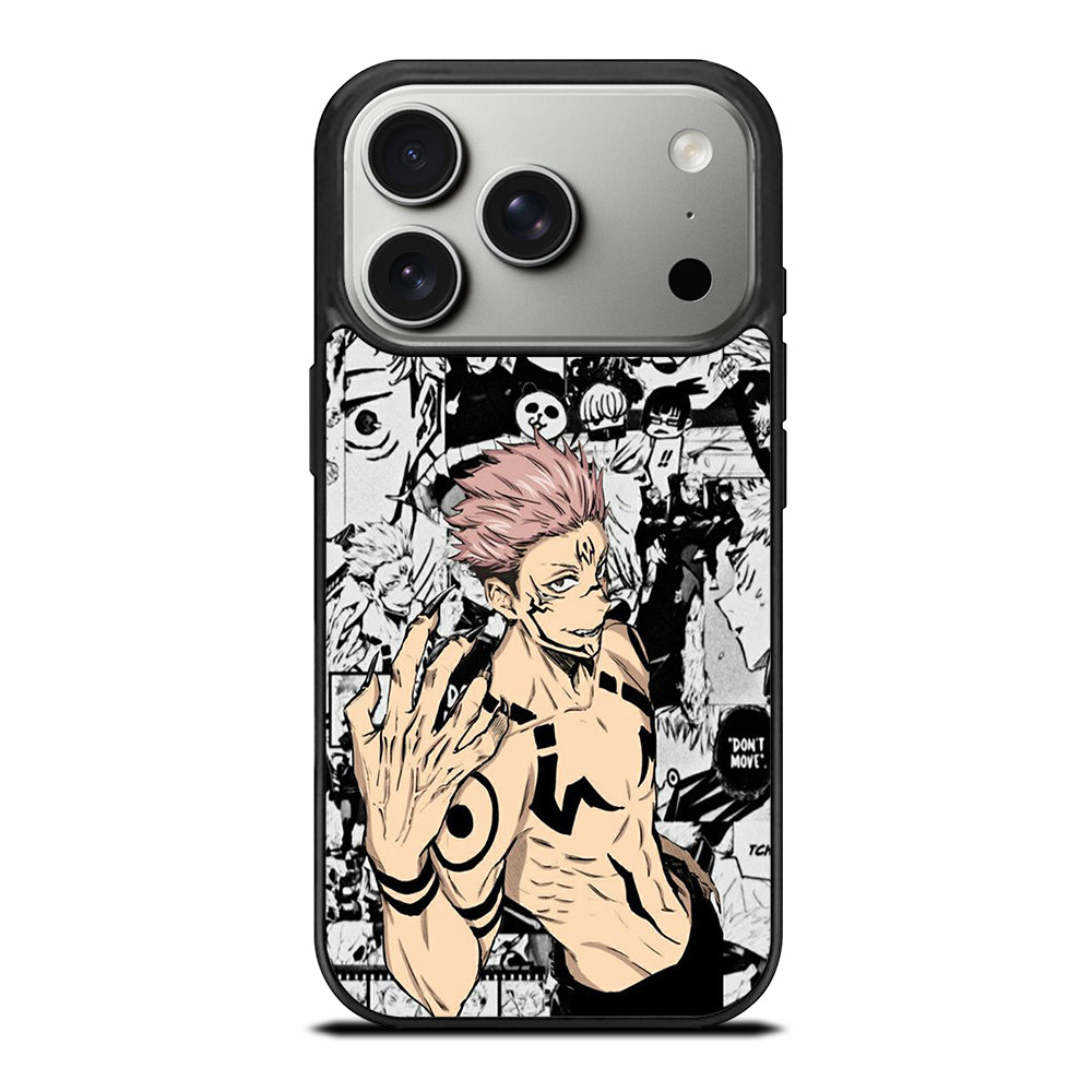 SUKUNA JUJUTSU KAISEN MANGA iPhone 17 Pro Case Cover