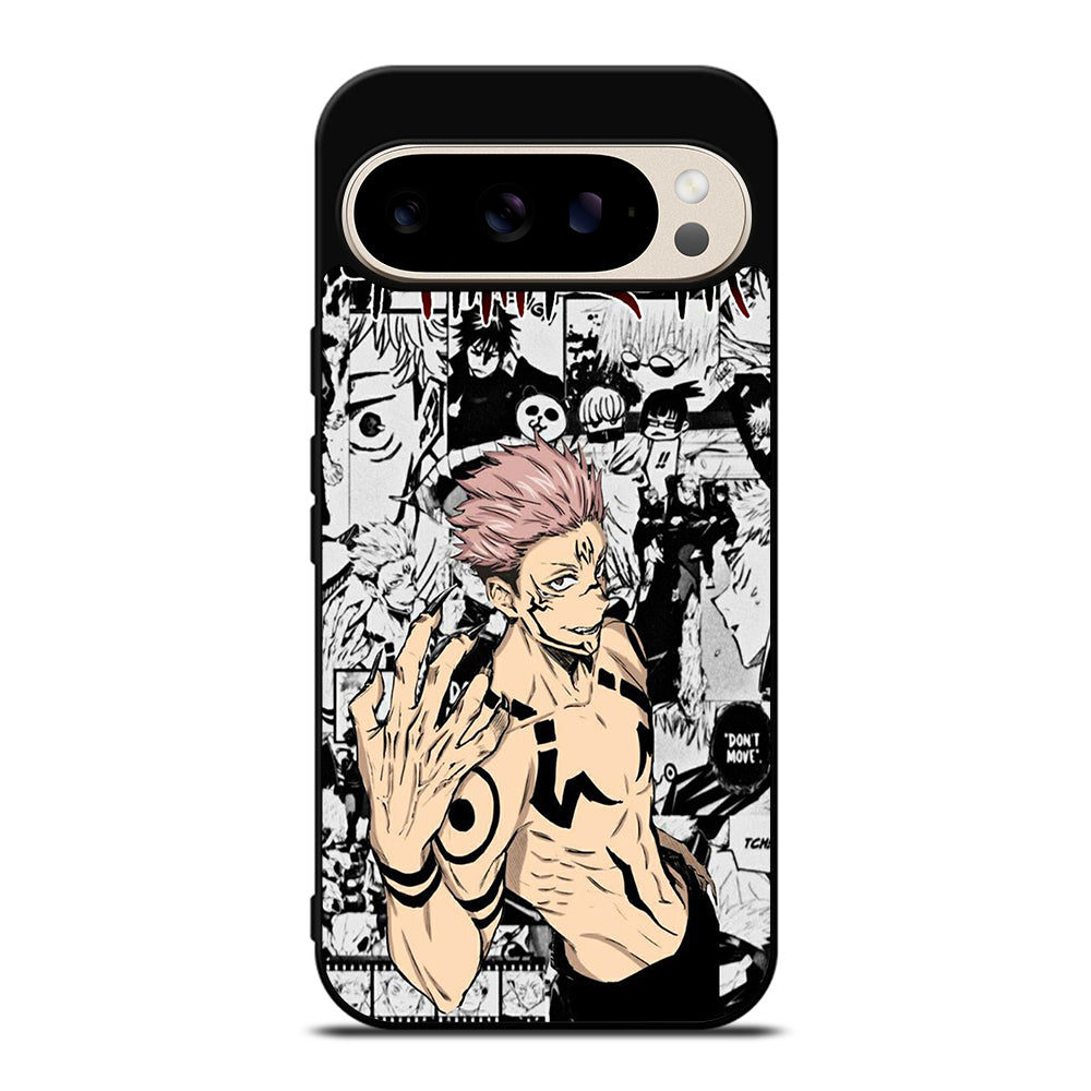 SUKUNA JUJUTSU KAISEN MANGA Google Pixel 9 Pro Case Cover