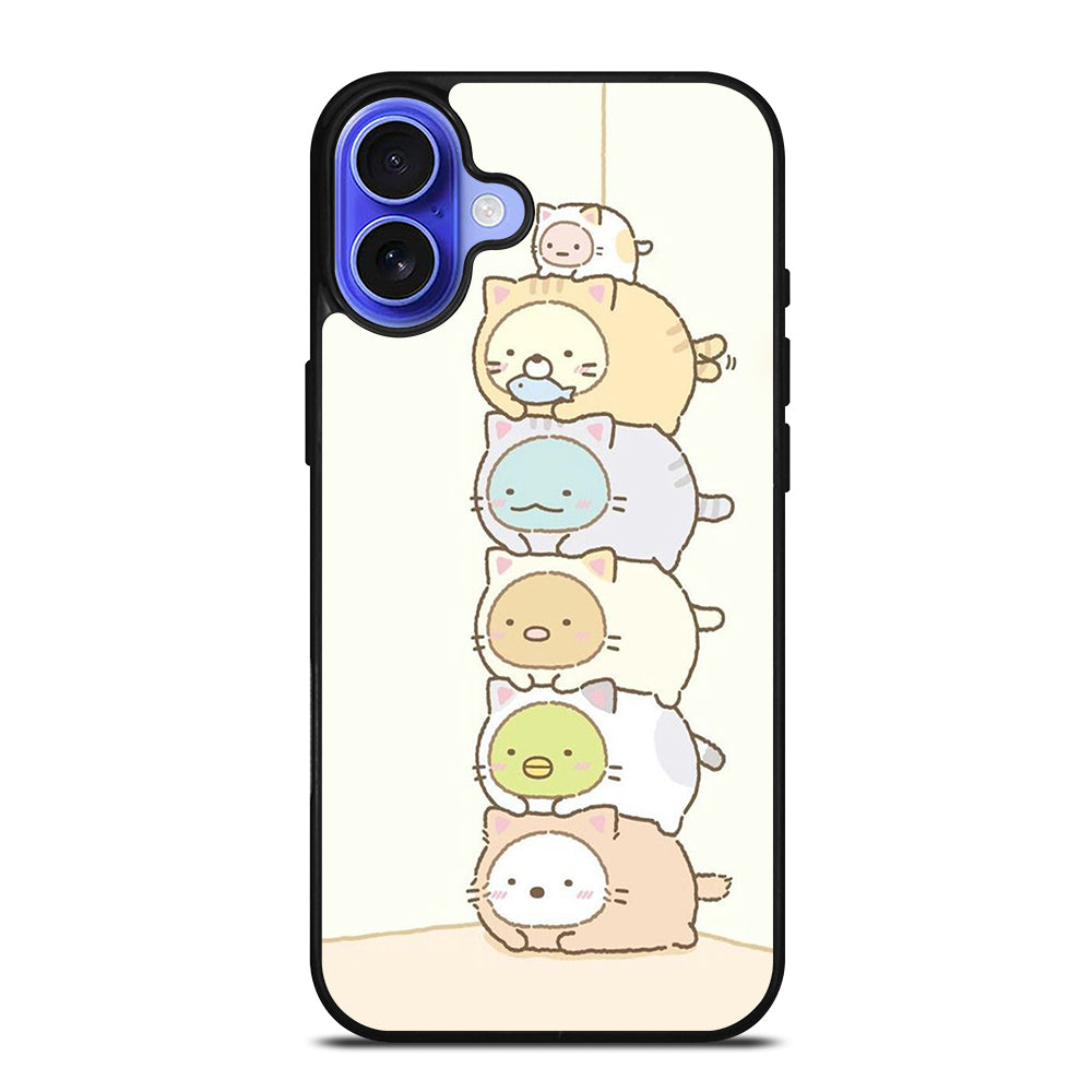 SUMIKKO GURASHI CUTE CARTOON 2 iPhone 16 Case Cover