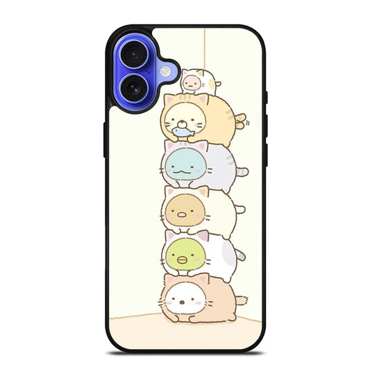 SUMIKKO GURASHI CUTE CARTOON 2 iPhone 16 Case Cover