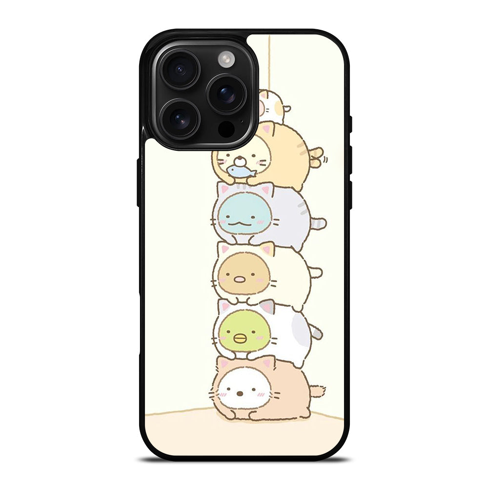 SUMIKKO GURASHI CUTE CARTOON 2 iPhone 16 Pro Max Case Cover