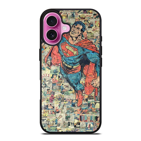 SUPERMAN DC COMIC iPhone 16 Plus Case Cover