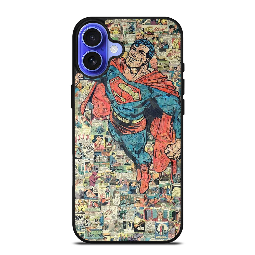 SUPERMAN DC COMIC iPhone 16 Case Cover