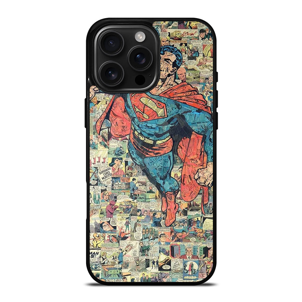 SUPERMAN DC COMIC iPhone 16 Pro Max Case Cover