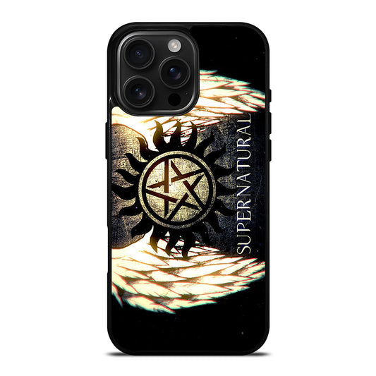 SUPERNATURAL EMBLEM iPhone 16 Pro Max Case Cover