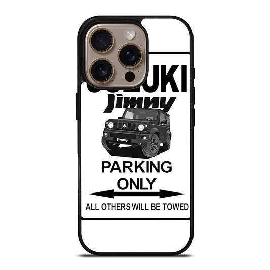 SUZUKI JIMNY SUV PARKING ONLY iPhone 16 Pro Case Cover