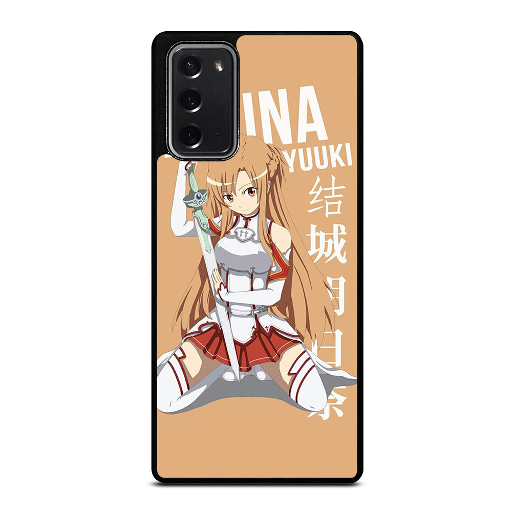 SWORD ART ONLINE ASUNA YUUKI Samsung Galaxy Note 20 Case Cover