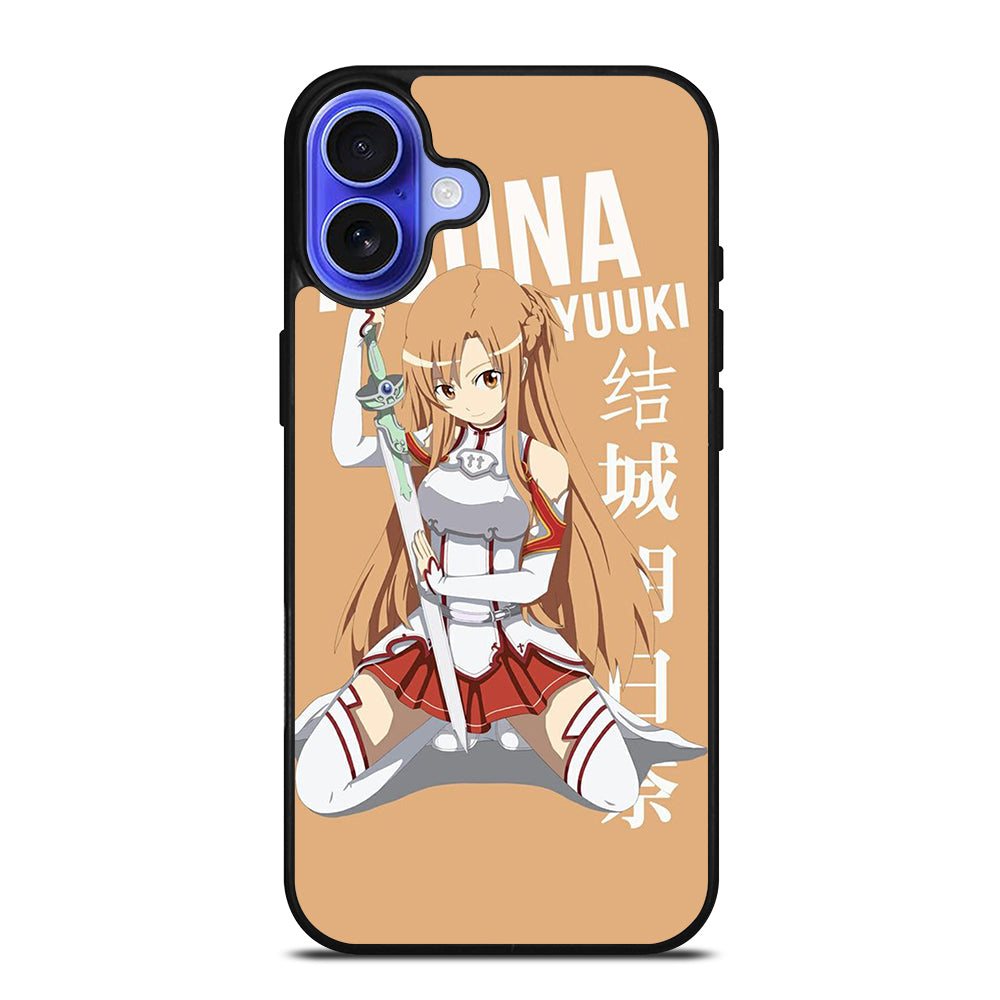 SWORD ART ONLINE ASUNA YUUKI iPhone 16 Case Cover
