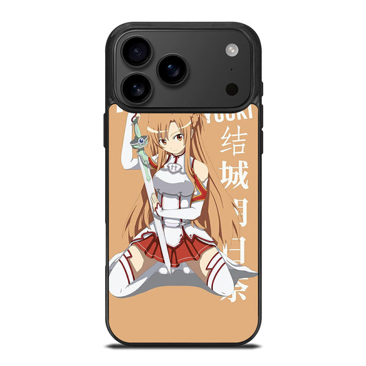 SWORD ART ONLINE ASUNA YUUKI iPhone 17 Pro Max Case Cover