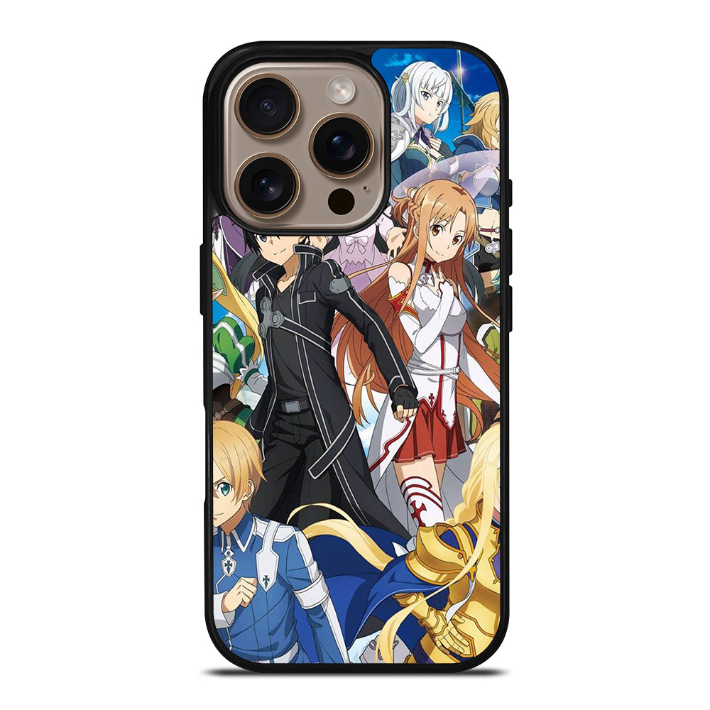 SWORD ART ONLINE CHARACTERS 1 iPhone 16 Pro Case Cover