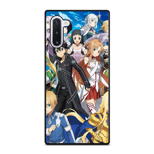 SWORD ART ONLINE CHARACTERS 1 Samsung Galaxy Note 10 Case Cover