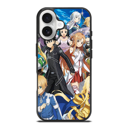 SWORD ART ONLINE CHARACTERS 1 iPhone 17 Case Cover