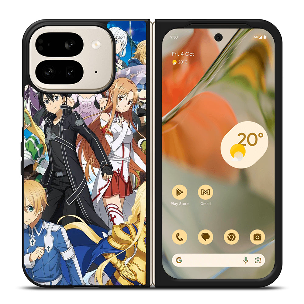 SWORD ART ONLINE CHARACTERS 1 Google Pixel 9 Pro Fold Case Cover