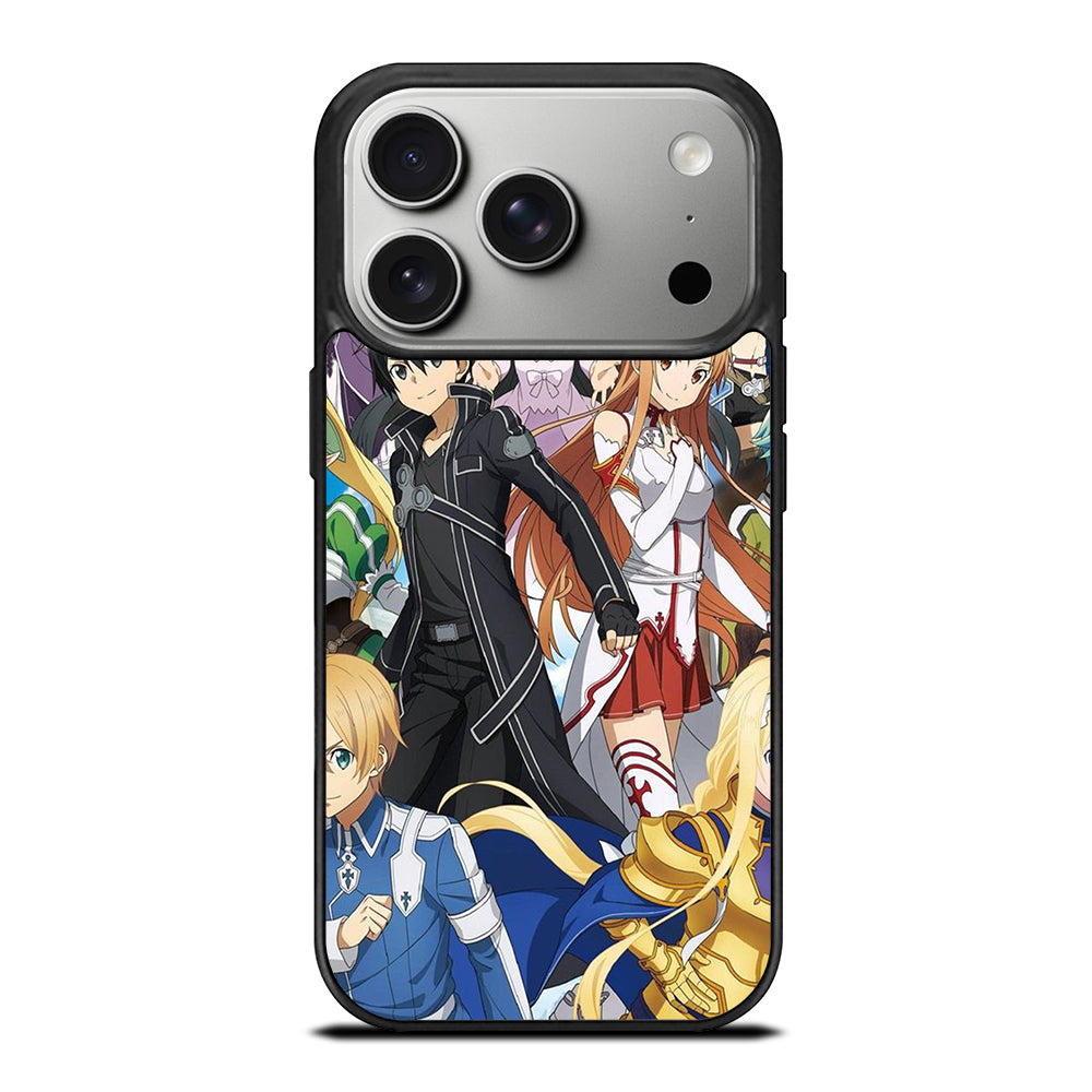 SWORD ART ONLINE CHARACTERS 1 iPhone 17 Pro Case Cover
