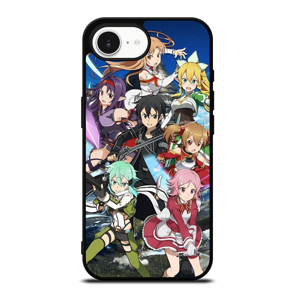 SWORD ART ONLINE CHARACTERS 2 iPhone 16e Case Cover