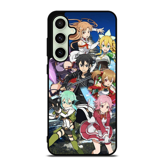 SWORD ART ONLINE CHARACTERS 2 Samsung Galaxy S24 FE Case Cover