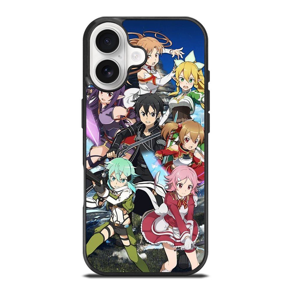 SWORD ART ONLINE CHARACTERS 2 iPhone 17 Case Cover