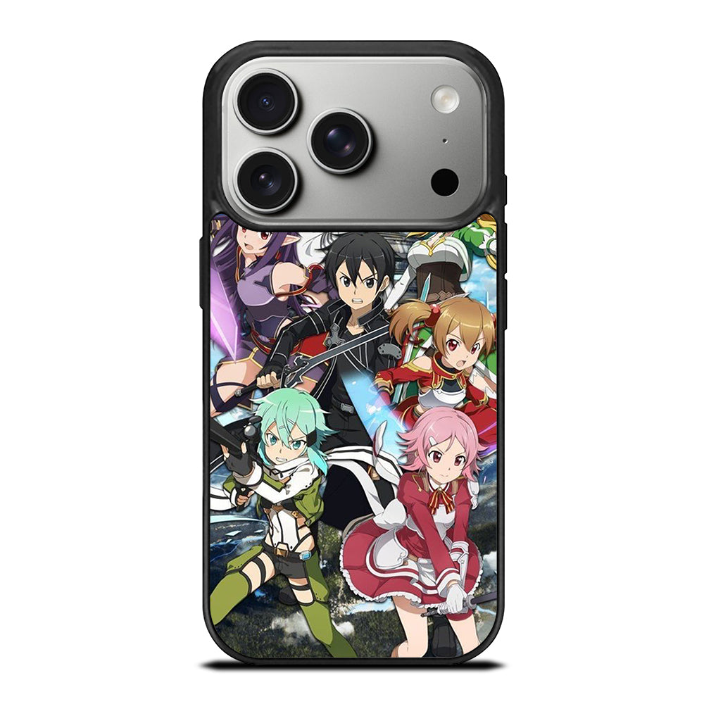 SWORD ART ONLINE CHARACTERS 2 iPhone 17 Pro Case Cover