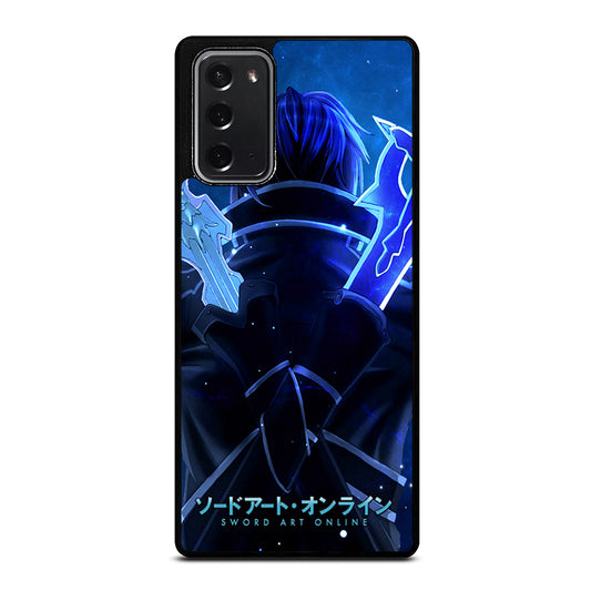 SWORD ART ONLINE GAME KIRITO Samsung Galaxy Note 20 Case Cover
