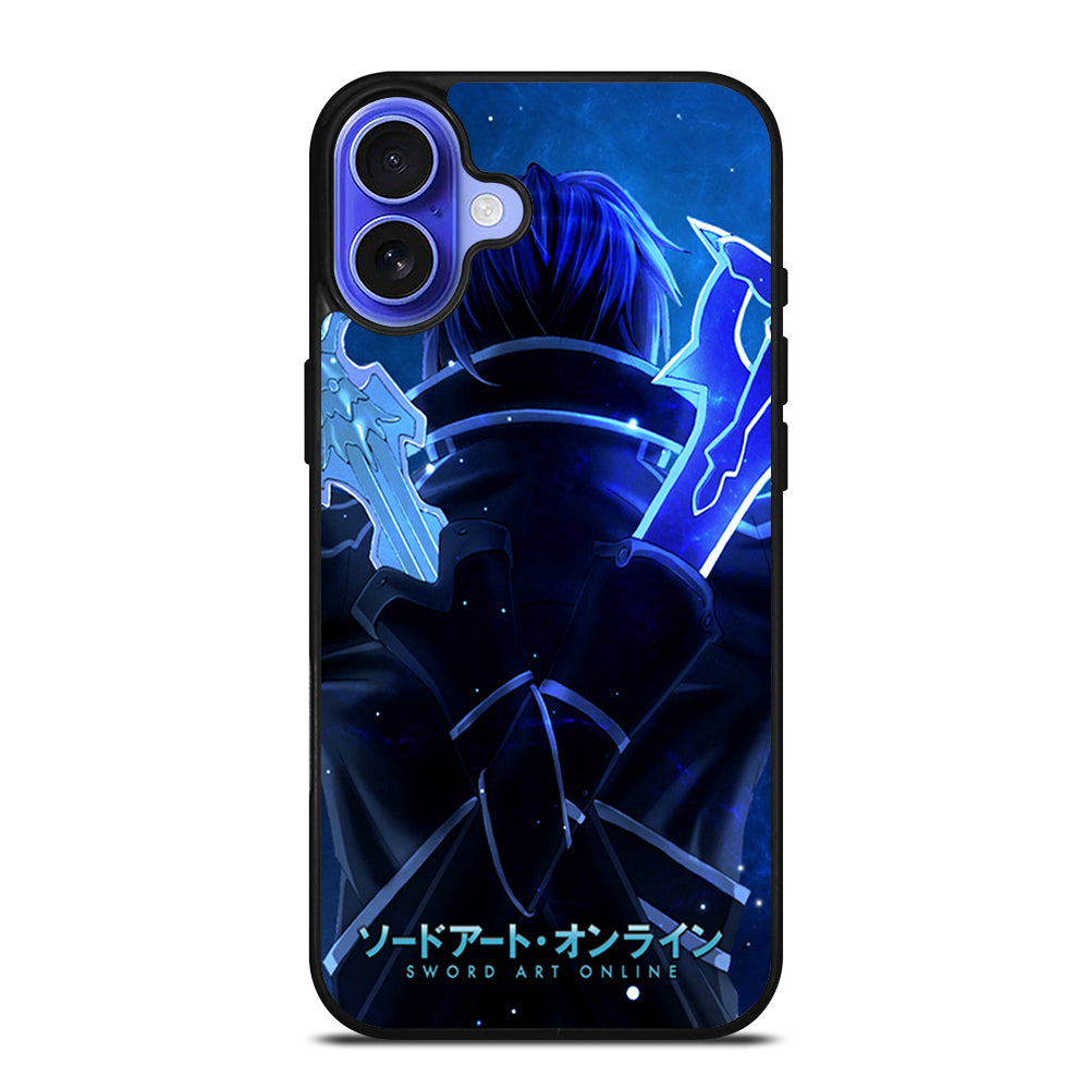 SWORD ART ONLINE GAME KIRITO iPhone 16 Case Cover