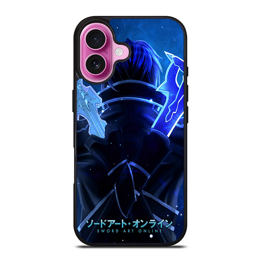 SWORD ART ONLINE GAME KIRITO iPhone 16 Plus Case Cover