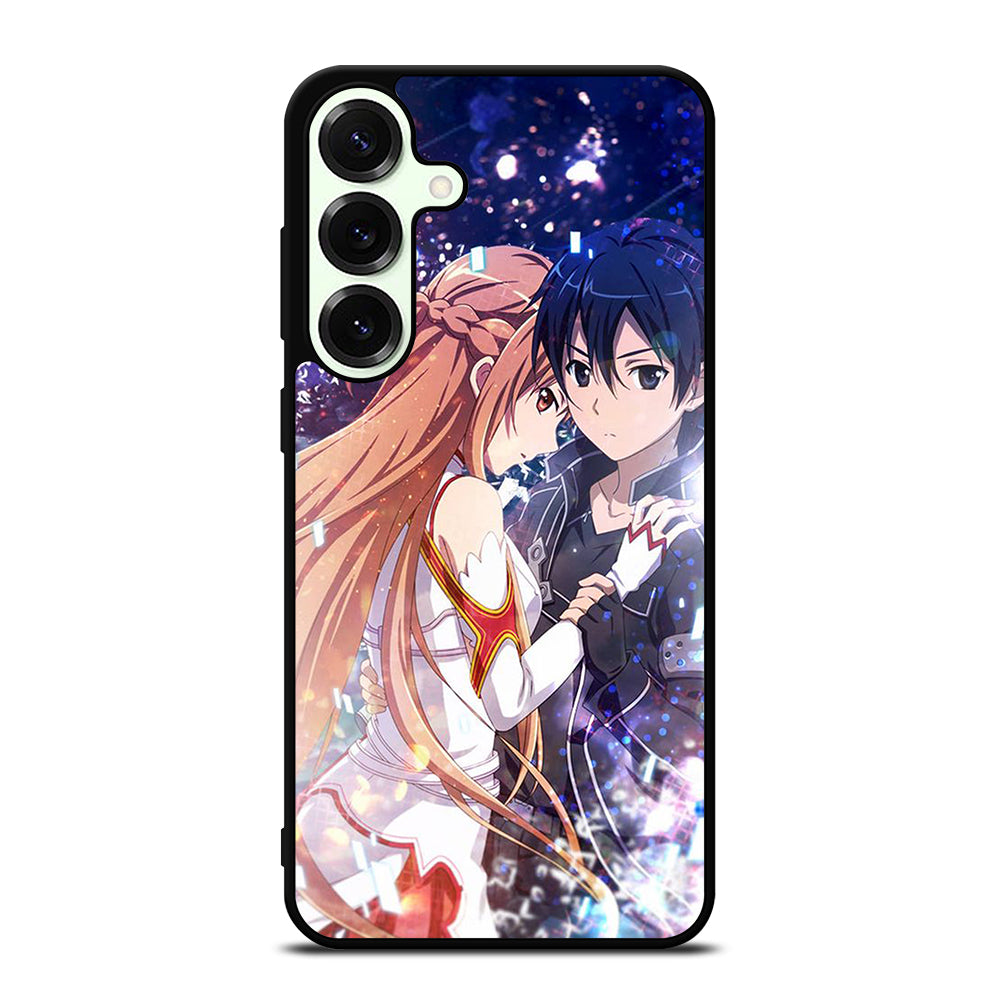 SWORD ART ONLINE KIRITO AND ASUNA LOVE ANIME Samsung Galaxy S25 Plus Case Cover