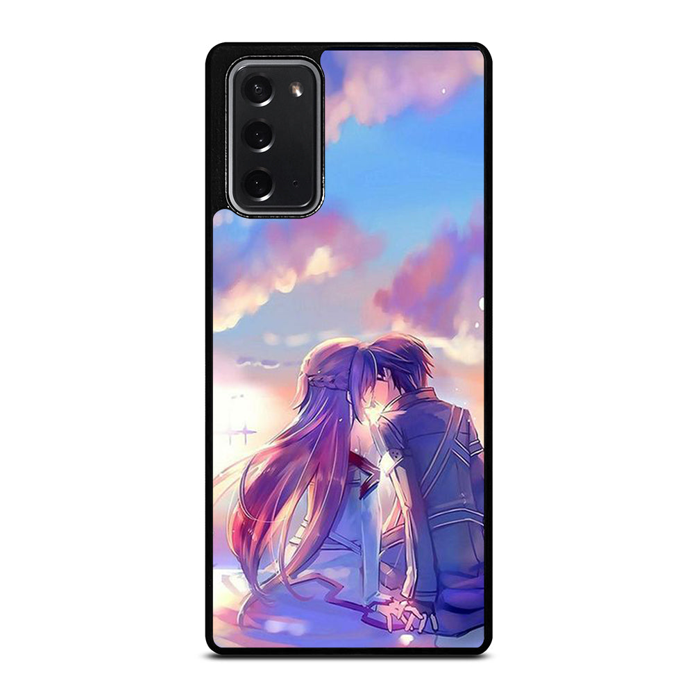 SWORD ART ONLINE KIRITO AND ASUNA LOVE ART Samsung Galaxy Note 20 Case Cover