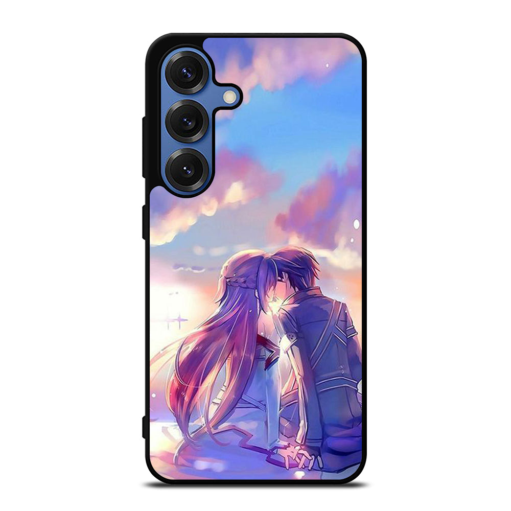 SWORD ART ONLINE KIRITO AND ASUNA LOVE ART Samsung Galaxy S26 Case Cover