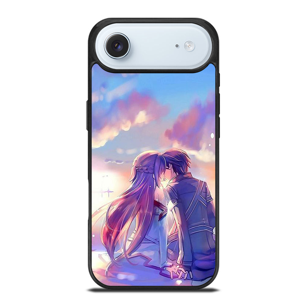 SWORD ART ONLINE KIRITO AND ASUNA LOVE ART iPhone Air Case Cover