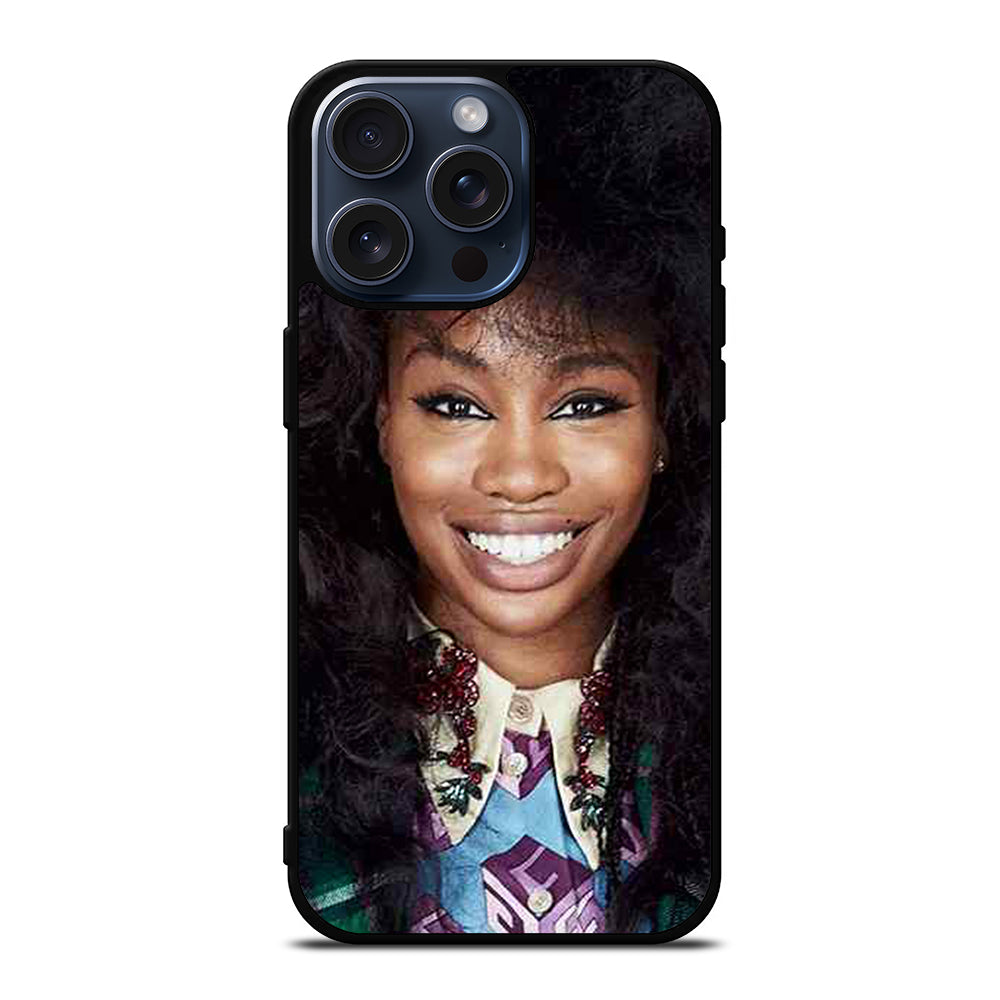 SZA SINGER FACE iPhone 15 Pro Max Case Cover