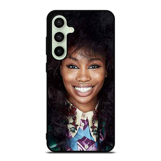 SZA SINGER FACE Samsung Galaxy S24 FE Case Cover
