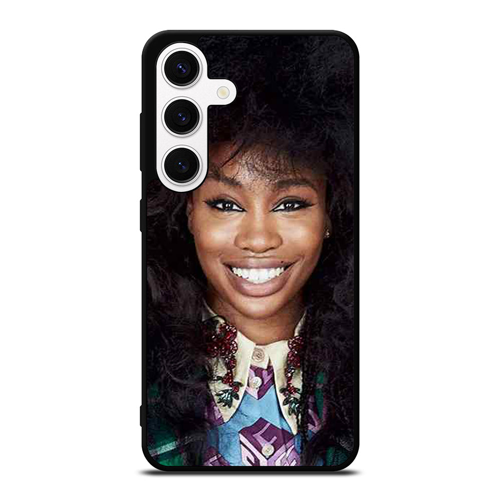 SZA SINGER FACE Samsung Galaxy S24 Case Cover