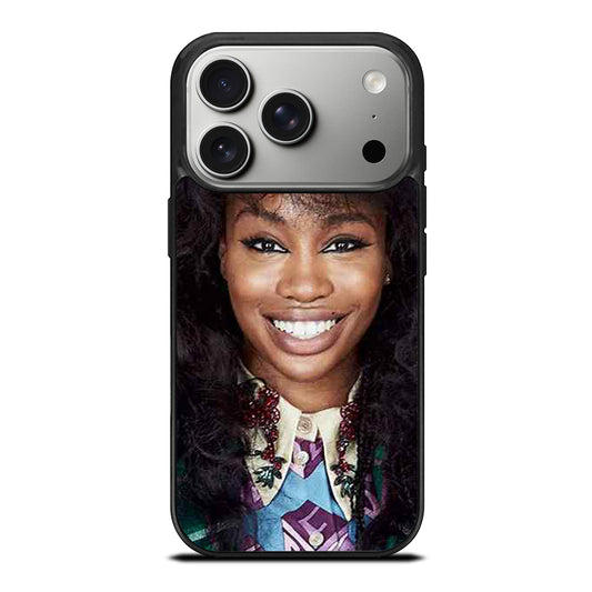 SZA SINGER FACE iPhone 17 Pro Case Cover