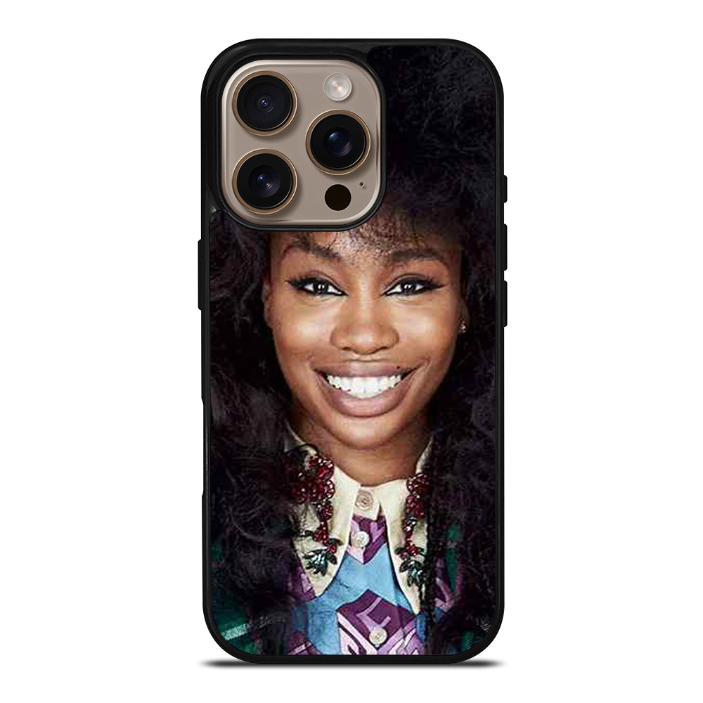 SZA SINGER FACE iPhone 16 Pro Case Cover