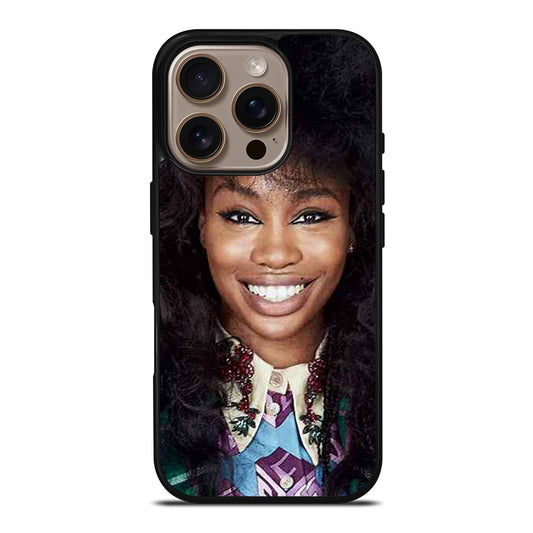 SZA SINGER FACE iPhone 16 Pro Case Cover
