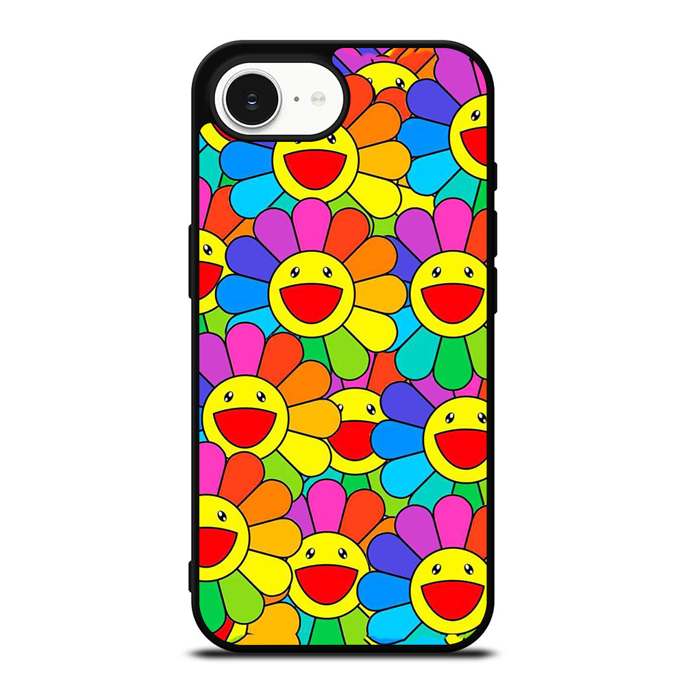 TAKASHI MURAKAMI FLOWERS COLLAGE 1 iPhone 16e Case Cover