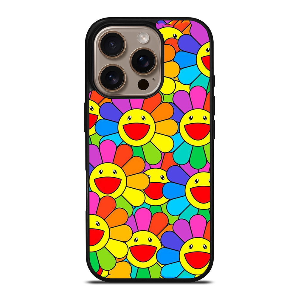 TAKASHI MURAKAMI FLOWERS COLLAGE 1 iPhone 16 Pro Case Cover