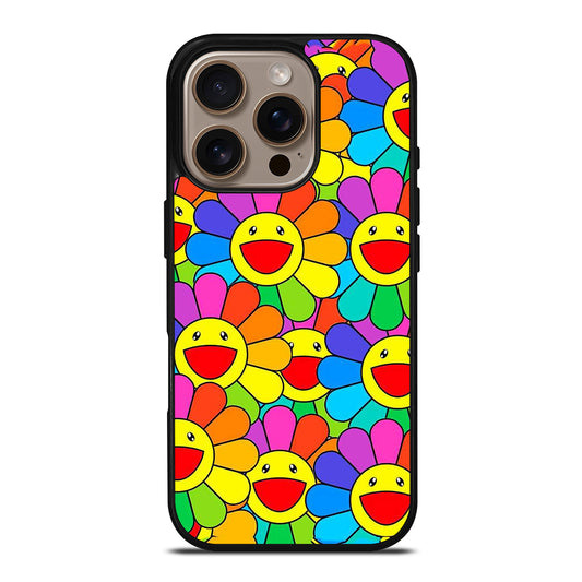 TAKASHI MURAKAMI FLOWERS COLLAGE 1 iPhone 16 Pro Case Cover