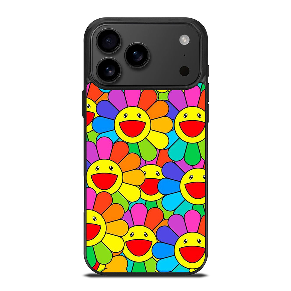 TAKASHI MURAKAMI FLOWERS COLLAGE 1 iPhone 17 Pro Max Case Cover