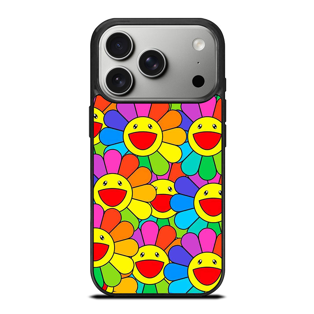 TAKASHI MURAKAMI FLOWERS COLLAGE 1 iPhone 17 Pro Case Cover