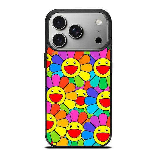 TAKASHI MURAKAMI FLOWERS COLLAGE 1 iPhone 17 Pro Case Cover