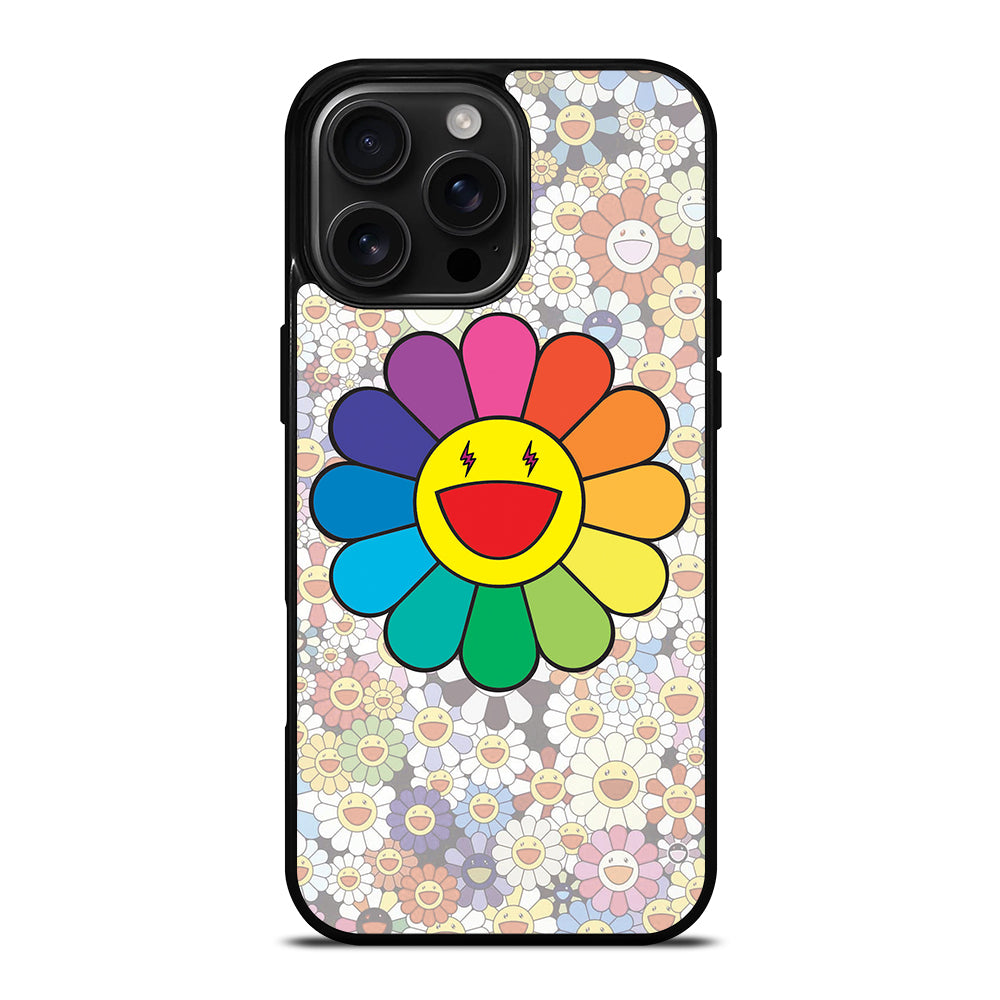 TAKASHI MURAKAMI FLOWERS COLLAGE 2 iPhone 16 Pro Max Case Cover