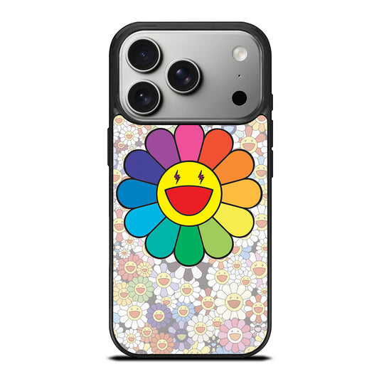 TAKASHI MURAKAMI FLOWERS COLLAGE 2 iPhone 17 Pro Case Cover