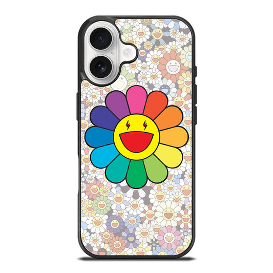 TAKASHI MURAKAMI FLOWERS COLLAGE 2 iPhone 17 Case Cover
