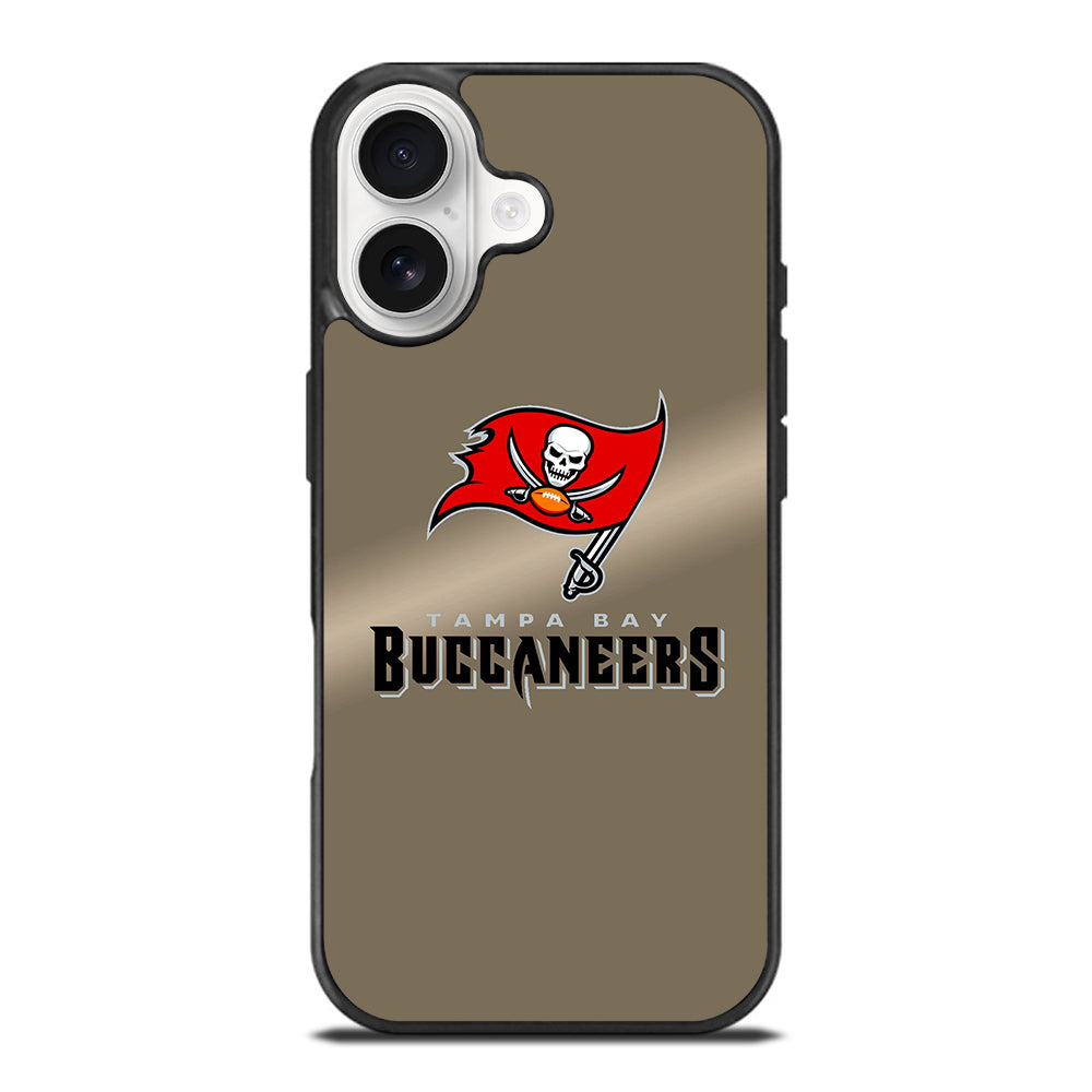 TAMPA BAY BUCCANEERS METAL ICON iPhone 17 Case Cover