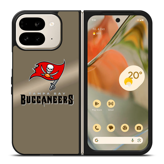 TAMPA BAY BUCCANEERS METAL ICON Google Pixel 9 Pro Fold Case Cover
