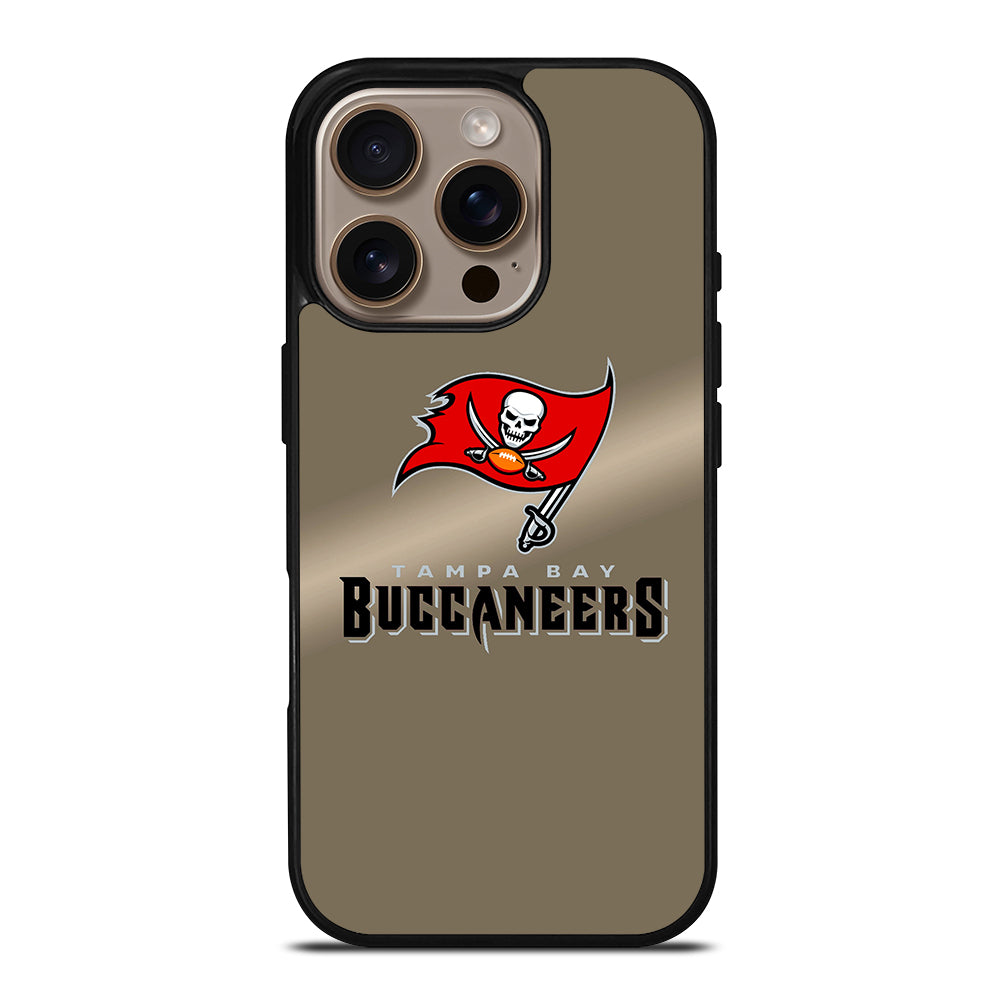 TAMPA BAY BUCCANEERS METAL ICON iPhone 16 Pro Case Cover